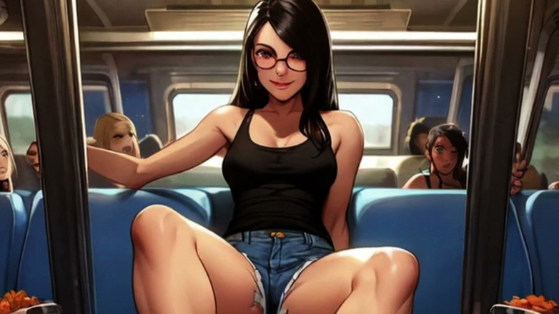 Spicy Toons: Lin viene scopata sul treno