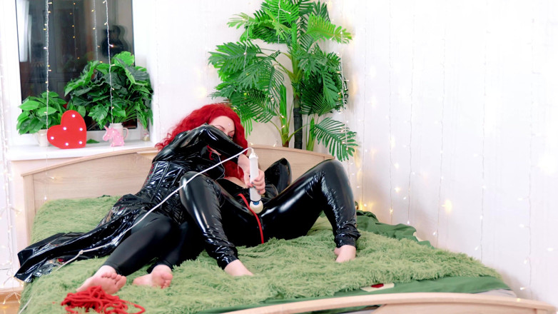 Arya Grander: Lesbian fetish games, femdom, tickling and hitachi sex orgasm! Positive...