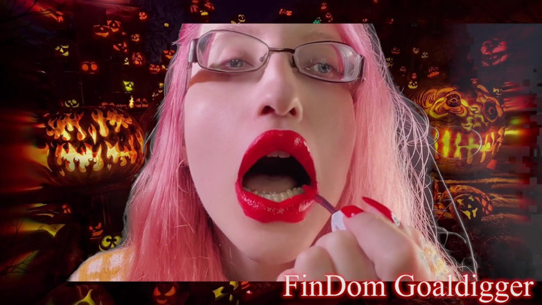 FinDom Goaldigger: Namorada se transforma em brinquedo feio