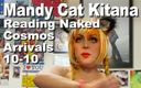 Cosmos naked readers: Mandy Cat Kitana lectură goală cosmos sosiri 1