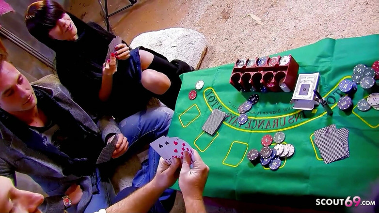 Full porn collection: Poker player wins tournament and gets to fuck horny skinny...