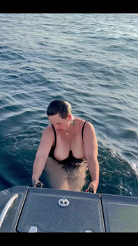 On the open sea