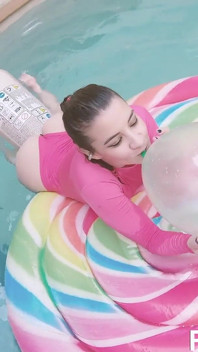 HD B2p 24 Iches průhledné balónky bazén Nafukovací zábavný den