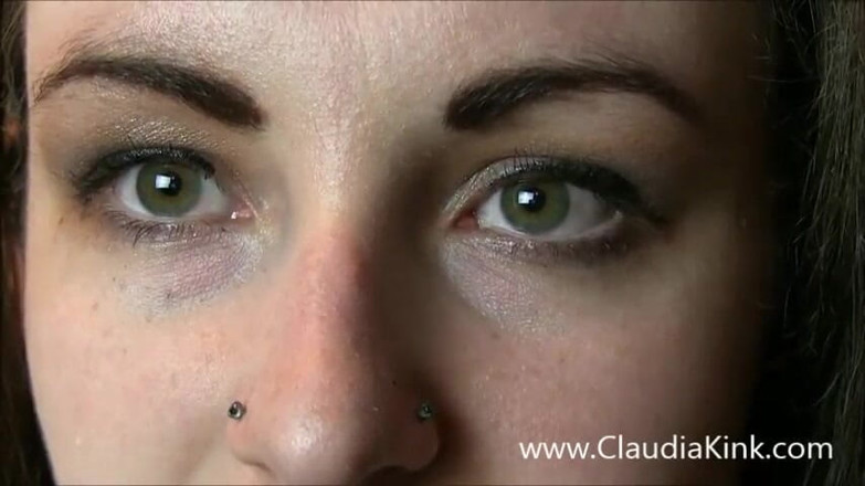 Claudia Kink: Deep eye contact JOI