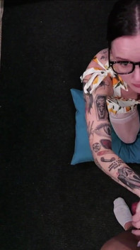 The Sloppiest Blowjob Ever From My Friend's Step-mom