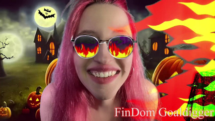FinDom Goaldigger: Transformasi menjadi banci kontol yang dihapus Halloween