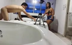 Sex with My Stepnephew After the Shower and We Recorded It
