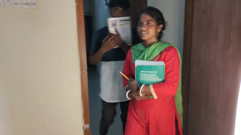 Sabina244: Students Came for Study but When Teacher Leave for Moment...