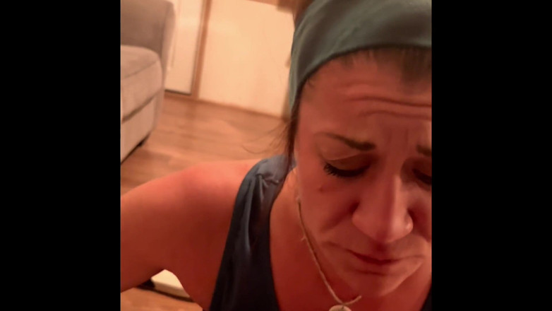 Whore Moan: Puta gime perfecta mamada Garganta profunda después de leche, final...