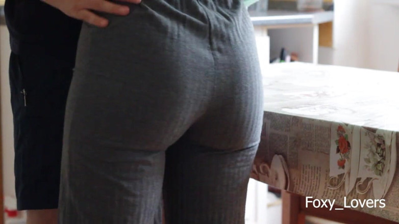 Foxy_Lovers: I Fuck My College Roommate Hard on Kitchen Table and...