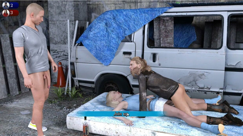 XXX Games Bunk: Bad Hero - Gameplay -roleplay - Beautiful Street Whore Fucks with Agent and...