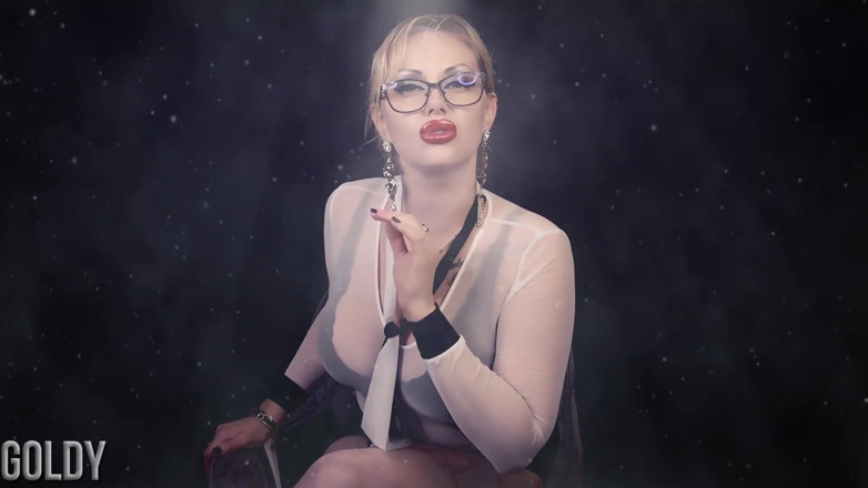 Goddess Misha Goldy: Mesmerizing trick from therapist-fantasy! Will I help you quit addiction...