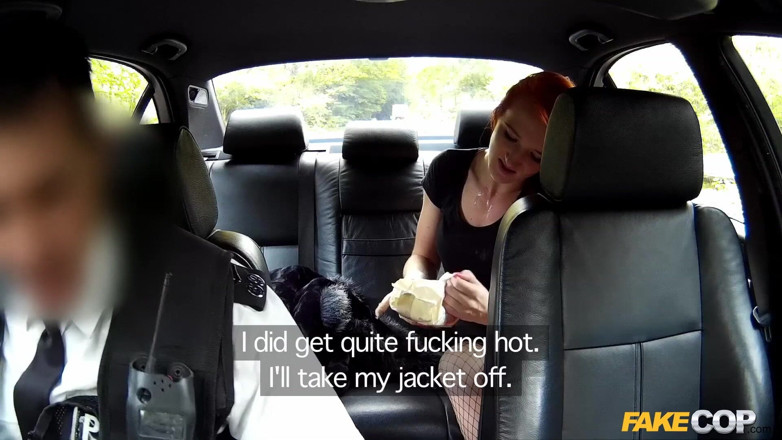 Fake Cop: Training Day: Redhead Hooker Earns Herself an Unlawful Bonus
