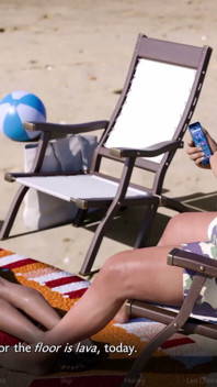 Timestamp 24, Johny Bacon et Heather se font baiser sur la plage