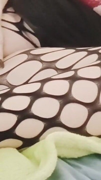 Super kåta MILF orgasmer i sexiga strumpbyxor