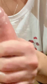 Messy Deep Throat First Time, Swallowing Lots of Cum, Big Load in the Car!!