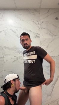 Sexy Latin Twink Gets Fucked in Wc