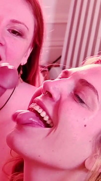 How Much You Pay for Rent? First Rope of Cum All Over Bunny's Face, Right Into Her Eye