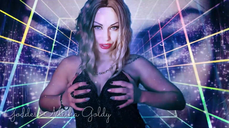 Goddess Misha Goldy: Büyüleyici asmr! Aklını kontrol etmemi seviyorsun, şimdi aç onu!