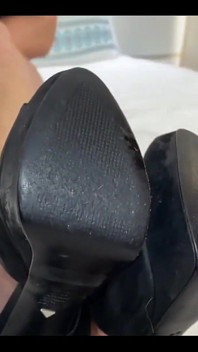 Cuckold POV Ep 1 - Cuckold Lick Her Lover Cum From Kiffa Soles After Cathes They Fucking
