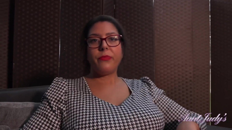 Aunt Judy's: Auntjudys - büyük memeli kıllı iri güzel kadın orta yaşlı seksi...