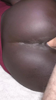 Early Morning Creampie Amateur with My Ebony Teen Slut