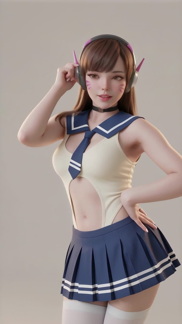 3D-Hentai Games: Прекрасний танець Д.Ва (apink - u you)