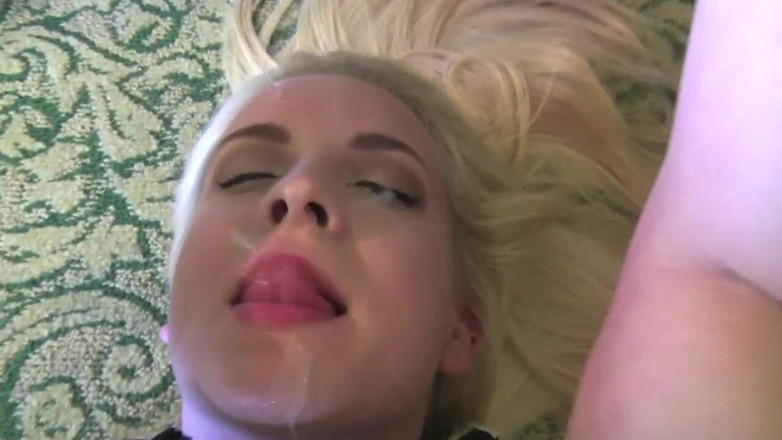 Real Amateur Sluts: Kristen Jordan anal &amp; facial!