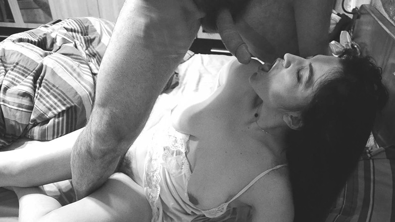 Hairy Homemade Amateur Orgasms: Cum swallow dirty talking JOI