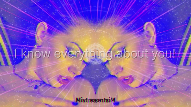 Goddess Misha Goldy: Sniff my secret potion &amp; type your information!