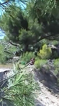 Teen Solo Sex in the Dunes of Mallorca