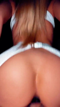 POV I Couldn't Pull Out - Big Booty Reverse Cowgirl Close-up Creampie