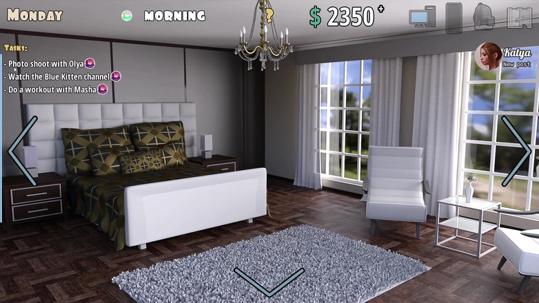 Gaming vision: My Cute Roommate 2 Gamplay with Sex Scene Part 8