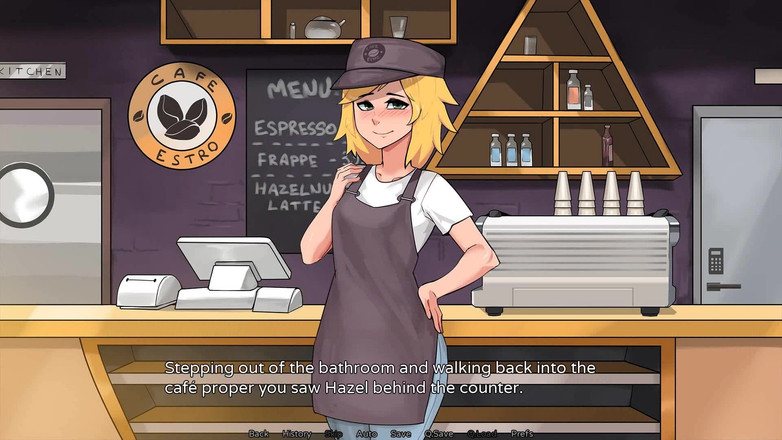 Futavision: Hazelnut latte: sürtük futa barista tuvalette sakso çekiyor ağzına büyük boşalma...