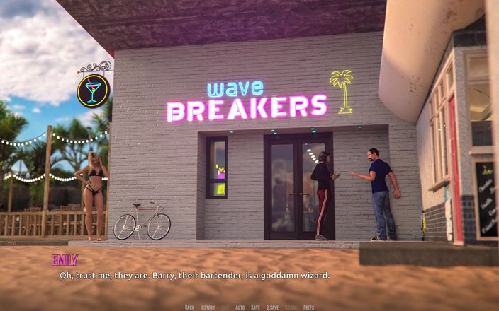 Wickedgammes: Een zeer gelukkige strandwacht van de Bay deel 2