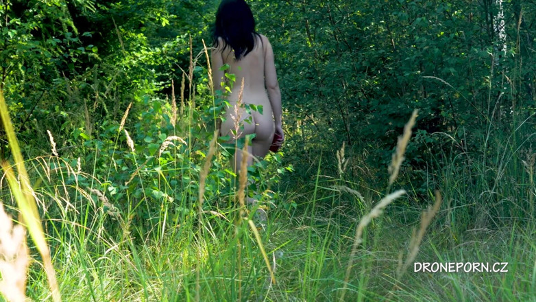 Peaches and Bananas: Teen Charlie spanking ass, slow motion camera