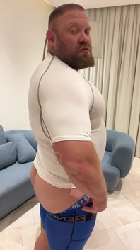 Jack Stacked Riding and Playing with His Big Dildo