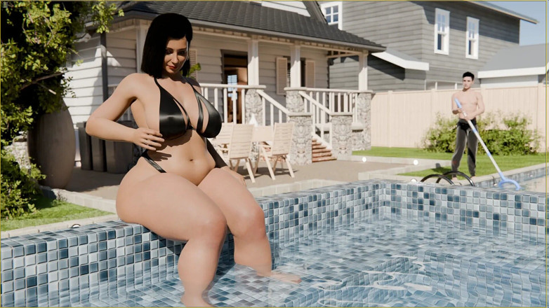 Future Money Man: Ibu tiri semok pengen dipijat sambil relaksasi