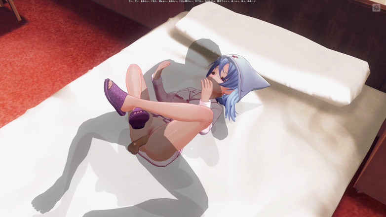 H3DC: 3D HENTAI Styvsyster i pyjamas får creampie i fitta