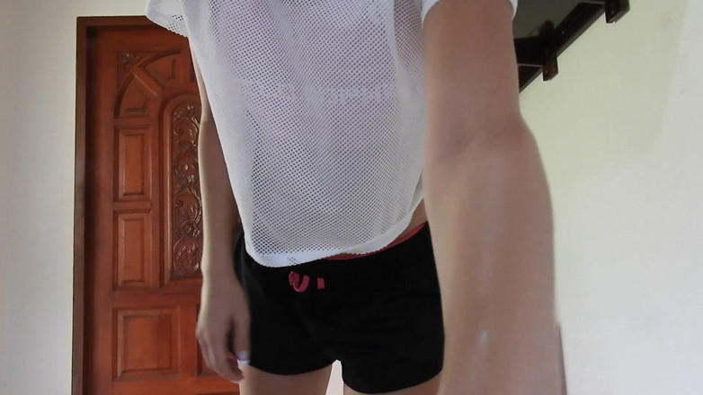 MissAnja_FH: Le samedi, pantalon en sueur et jeu de chatte. D1