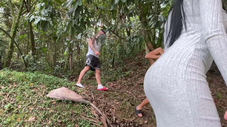 Bradybud: Huge Ass Latina Fucks Two Strangers While Her Husband Is...