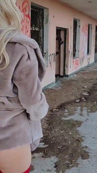 The Little Whore Undresses at the Old Stadium