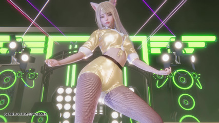 3D-Hentai Games: [MMD] T-ARA - Bez cukru Ahri Seraphine Akali Sexy Sexy Sexy...