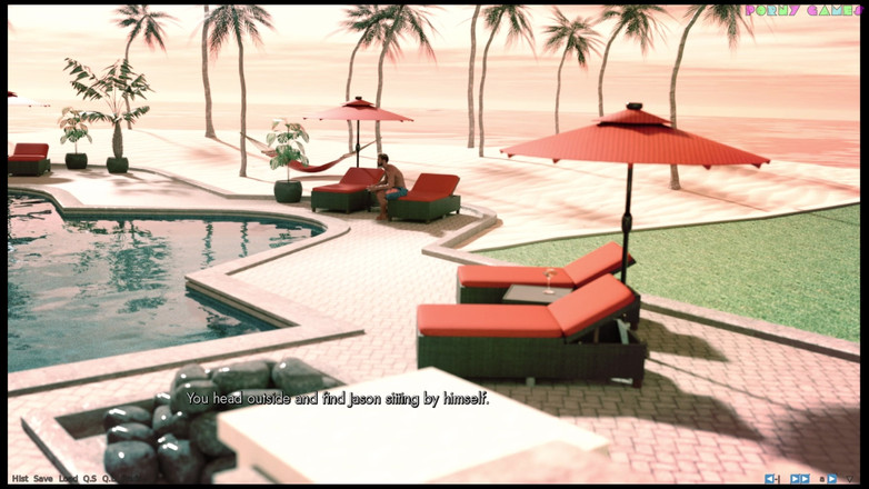 Porny Games: Ми втрачені ii маддогом - вітчим наповнює кремпаєм обох падчерок на химерному курорті 17