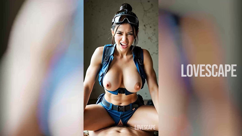 Lovescape: Pequeña novata asiática follada por todo un pelotón - sobrecarga de...