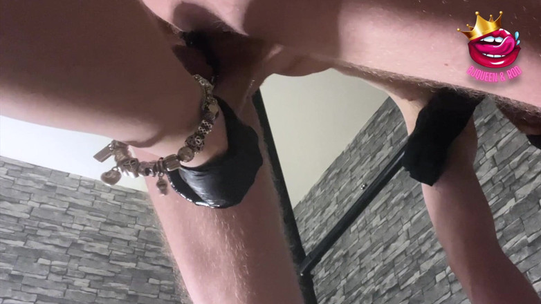 Mistress_BJQueen: Yakın çekim kısıtlanmış yarak sağarak birden fazla mahvolmuş orgazm