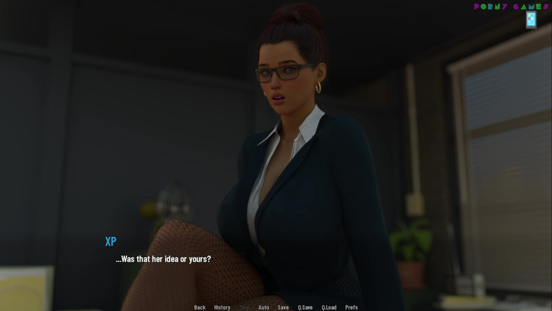 Porny Games: University Days by Greebo - バスルームで頭を向ける黒人女性