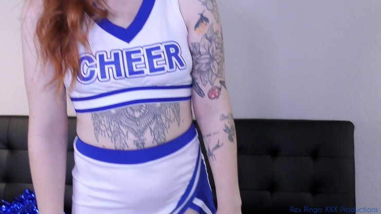 Rex Ringo XXX Productions: Bts avec les pom-pom girls de l’actrice de cinéma pour...