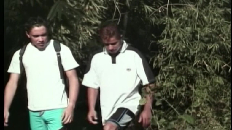 Boys boyz: Ripped Studs Bareback Passionately by the River