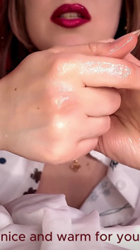 Gioco Di POV: La Massaggiatrice Rossa Ama Troppo Il Tuo Pasticcio Appiccicoso